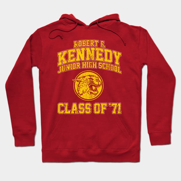 Robert F Kennedy Junior High School Class of 71 - Wonder Years Hoodie by huckblade